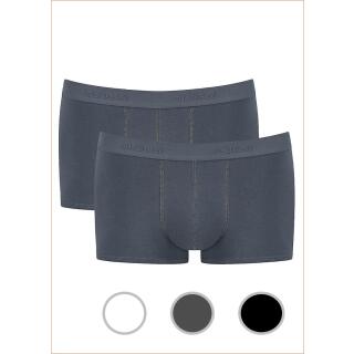 2er-Pack Sloggi Short 24/7 natural cotton Slip Stromy grey 5 / M
