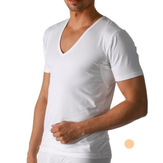 Mey Dry Cotton Functional V-Neck weiss 4
