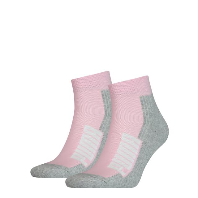 Puma Quarter Socken pink 004 39-42 4 Paar (2er-Pack)
