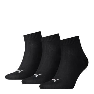 Puma Quarter Socken schwarz 35 -38 18er-Pack (6x3)