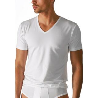 Mey Dry Cotton V-Neck Shirt Weiss 5